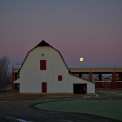 Barn/Tennis Court